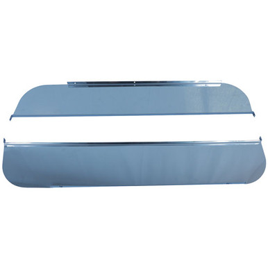 5 Inch Chrome Shop Mafia Stainless Steel Chop Top Window Panels For ...