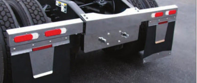 304 SS Rear Frame Cover Cross Member | Chrome Truck Parts