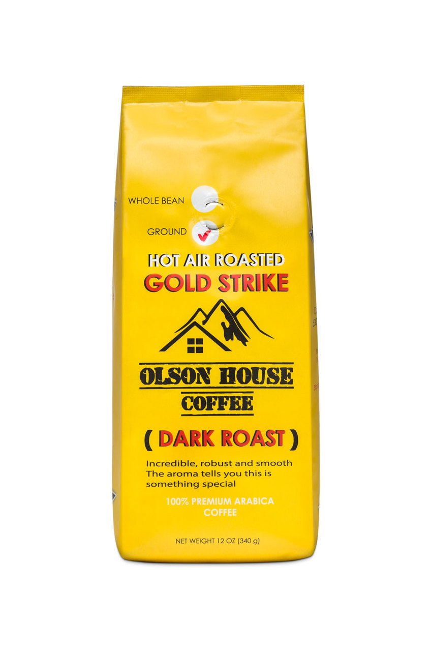 Olson House Coffee - Gold Strike Supreme. 12OZ BAG GROUND COFFEE