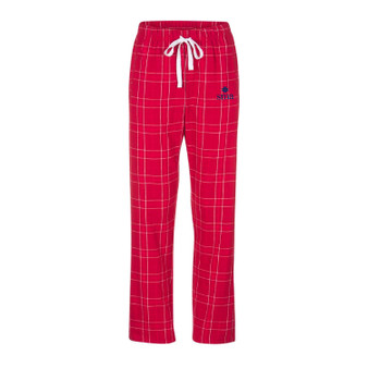 Senior Red women's flannel pajama pants