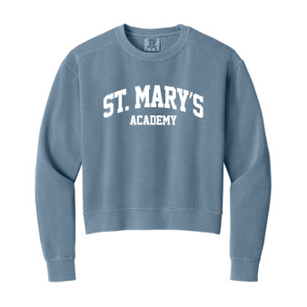 Comfort Colors women's mid-length crewneck sweatshirt