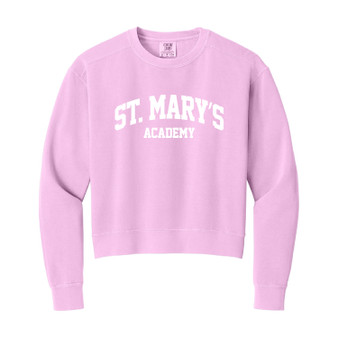 Comfort Colors women's mid-length crewneck sweatshirt