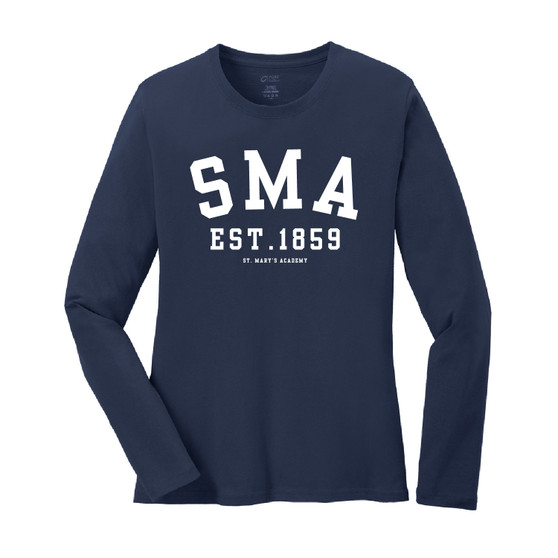 St. Mary's Academy 1859 Ladies Long Sleeve Tee