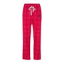 Senior Red women's flannel pajama pants