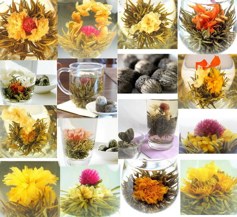 Random Mix Blooming Flowering Tea 120 Blooms - Dragon Tea House