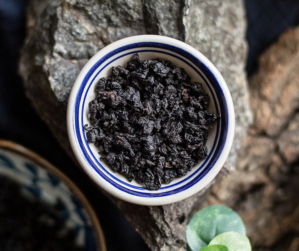 Premium Black Oolong Charcoal Roasted Slimming Tea Reducing Weight Fat