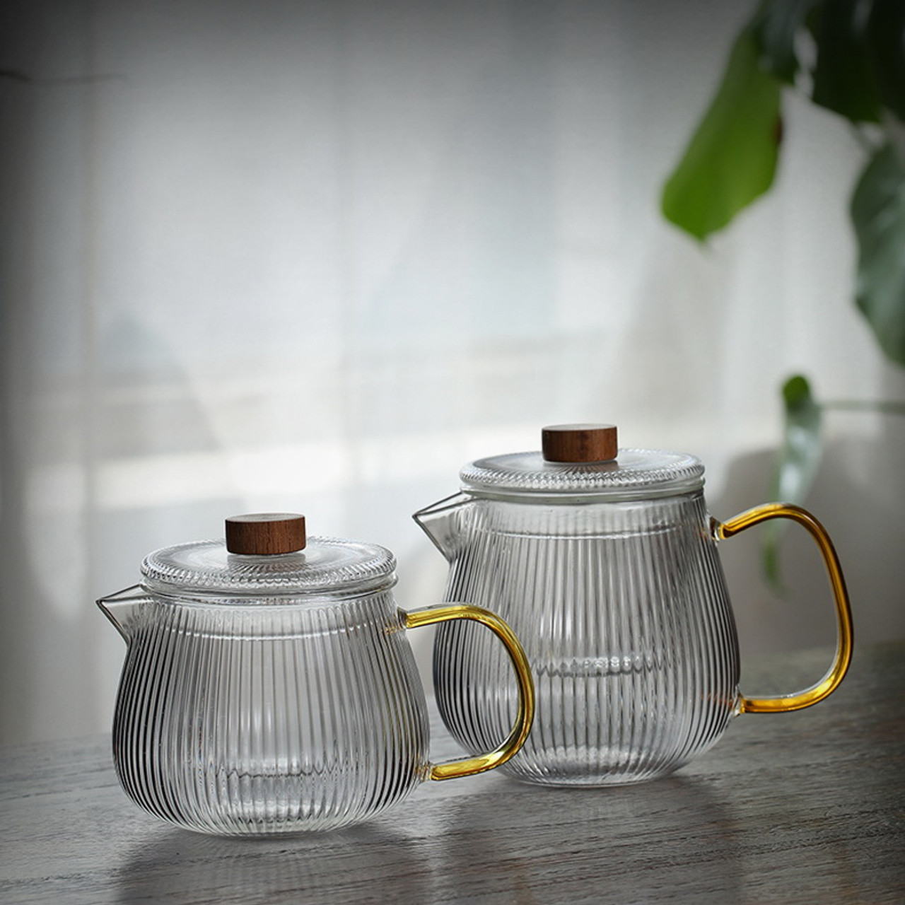 Glass teapot with filter - 720 ml
