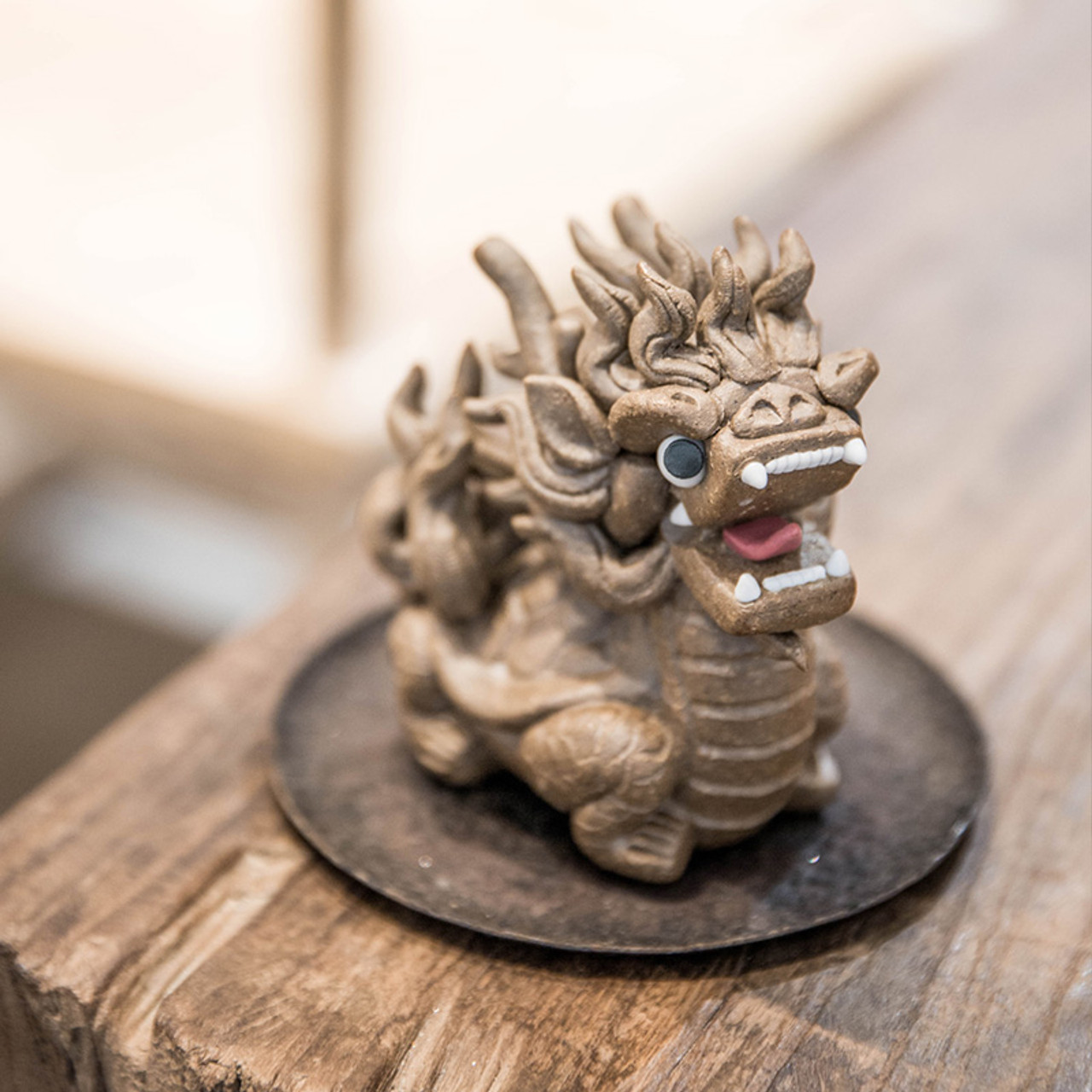 Dragon Turtle Ao Ceramic Tea Pet Table Decoration Ornament