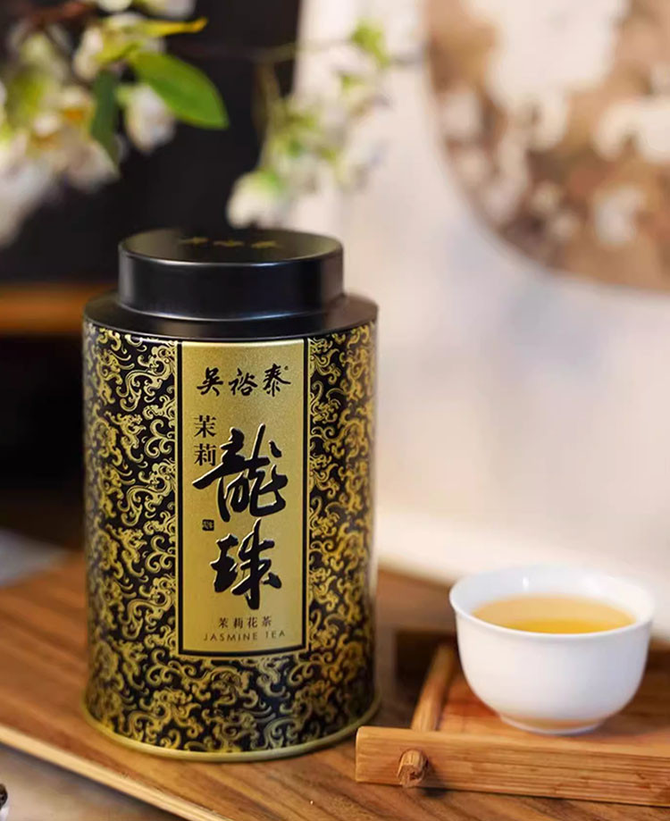 WUYUTAI TEA Brand Mo Li Long Zhu Jasmine Green Tea 60g - Dragon