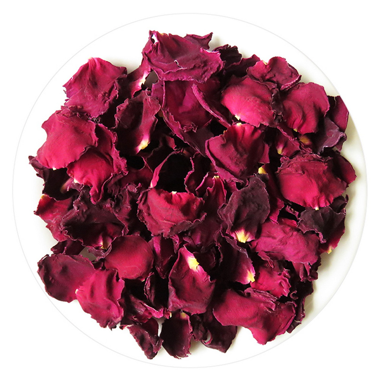 Organic Crimson Glory Dried Natural Bush Rose Petals Herbal Tea - Dragon  Tea House