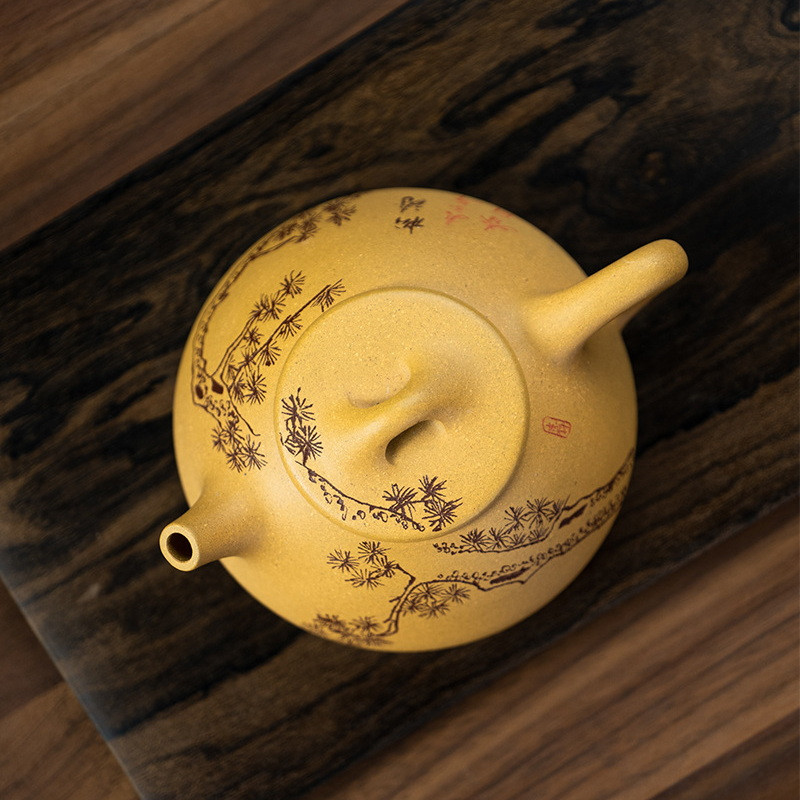 Dragon Rewards Yixing Zisha Clay Teapot - Thumbnail 5