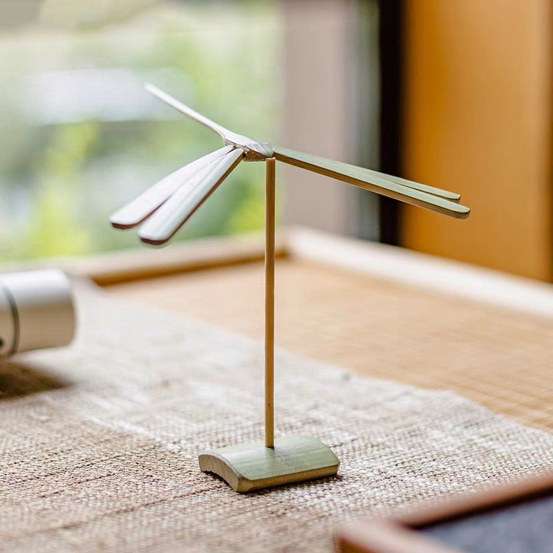 Handmade Self Balancing Bamboo Dragonfly - Dragon Tea House