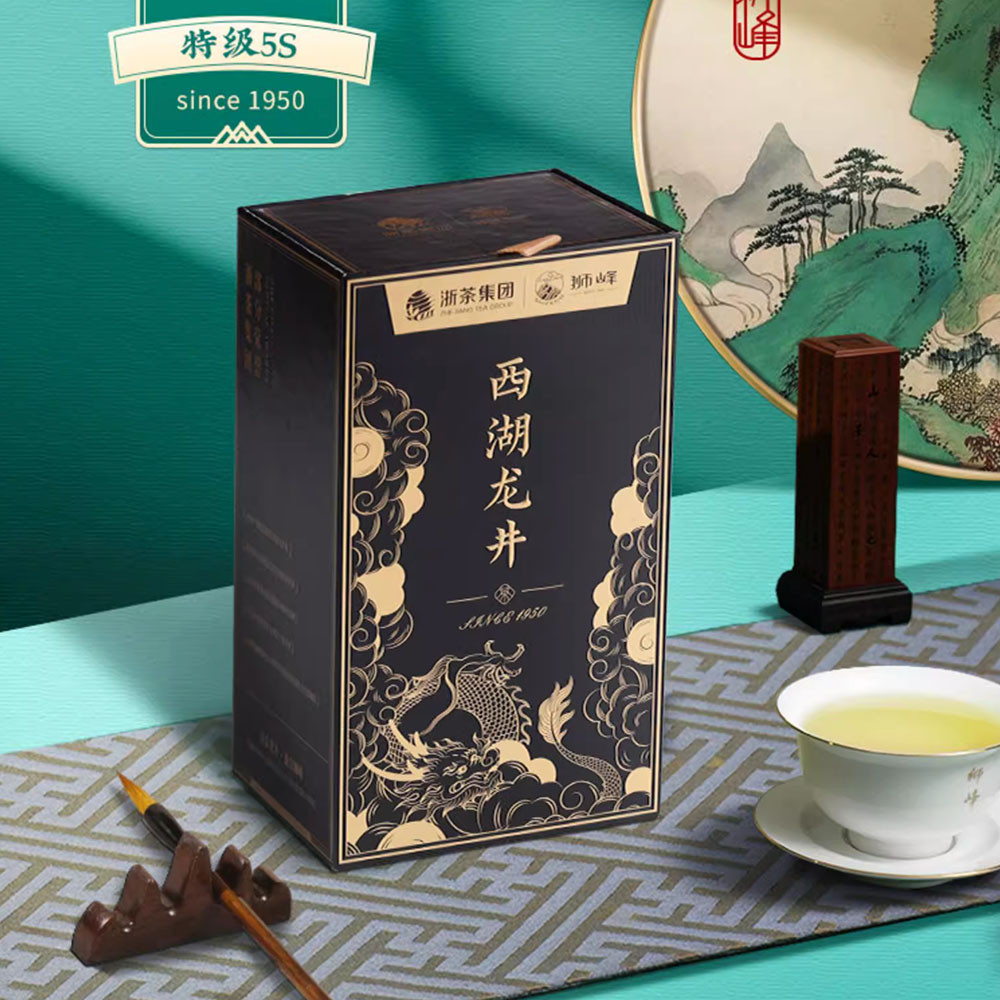 Shi Feng Lion Peak Brand Pre-Ming Supreme Longjing Dragon Well
