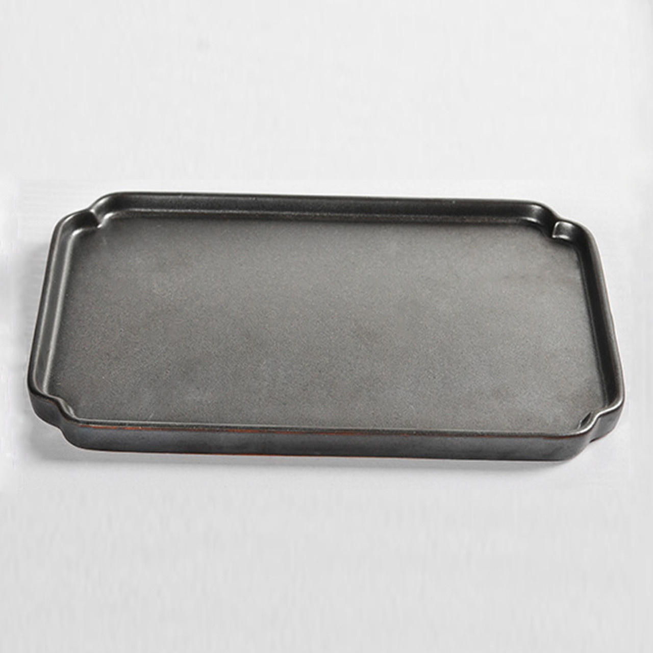 white tea tray