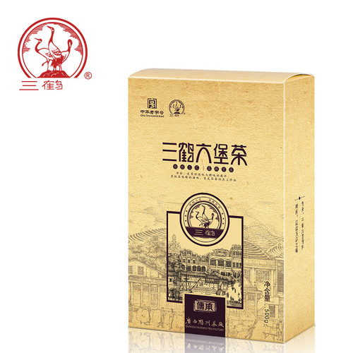 SAN HE Brand Yi De Special Grade Liu Bao Hei Cha Dark Tea Loose 2017 500g