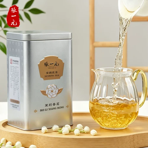 ZHANG YI YUAN Brand Nong Xiang Mo Li Xiang Ming Jasmine Silver Buds Green Tea 240g