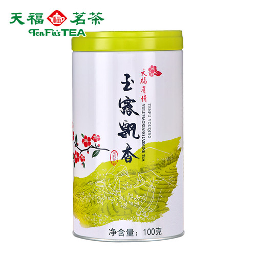 TenFu's TEA Brand Youqing Yu Lu Piao Xiang Jasmine Silver Buds Green Tea 100g