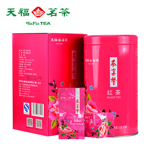 TenFu's TEA Brand Cha Xiang Xin Dian Hong Yunnan Black Tea 80g