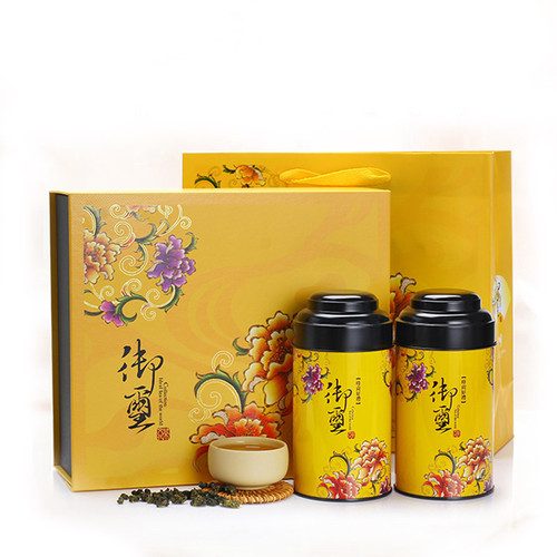 TAIWAN TEA Brand Yu Xi Gift Box AliShan Taiwan High Mountain Gao Shan Oolong Tea 150g*2