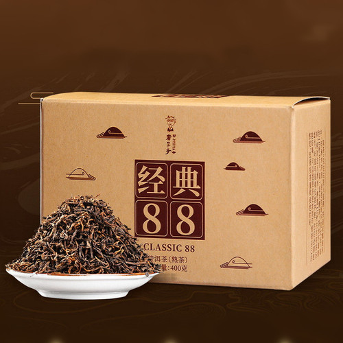 DR. PU'ER TEA Brand Classic 88 Old Tea Pu-erh Tea Loose 2013 400g Ripe