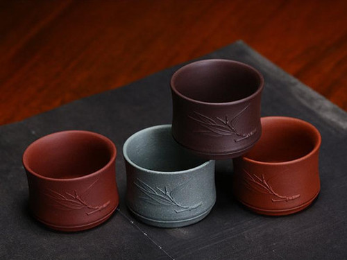 Handmade Yixing Zisha Clay Teacup Zhuji  60ml