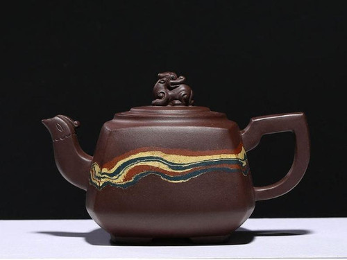 Handmade Yixing Zisha Clay Teapot Nihuang 420ml