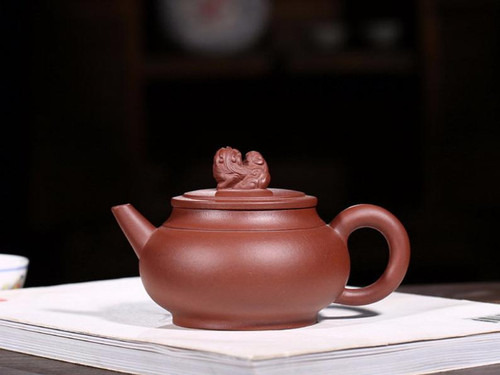 Handmade Yixing Zisha Clay Teapot Shuini 310ml