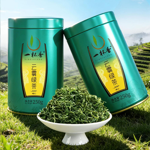 YIBEIXIANG TEA Brand AAAA Cloud Mist Gao Shan Yun Wu Cha Chinese Green Tea 250g*2