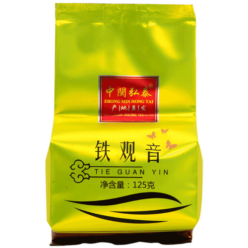 ZHONG MIN HONG TAI Brand Tan Bei Nongxiang Anxi Tie Guan Yin Chinese Oolong Tea 125g