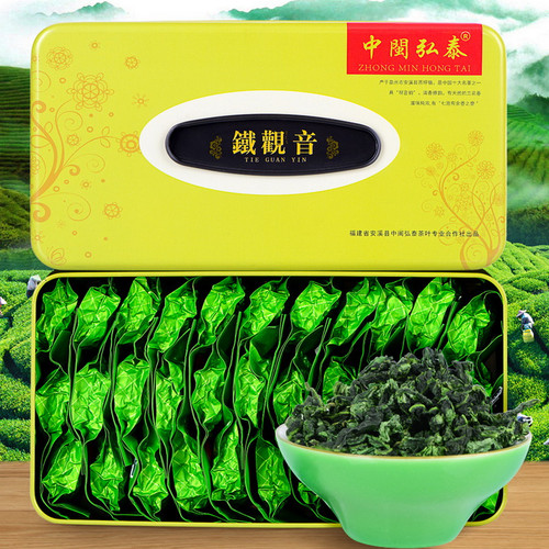 ZHONG MIN HONG TAI Brand QX128 Qingxiang Anxi Tie Guan Yin Chinese Oolong Tea 250g*2