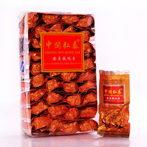 ZHONG MIN HONG TAI Brand BQX236 Can Sai Premium Grade Anxi Tie Guan Yin Chinese Oolong Tea 250g