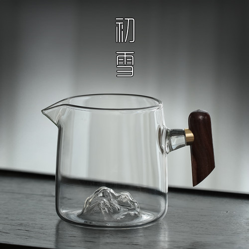 Higashiyama Glass Fair Cup Of Tea Serving Pitcher Creamer 320ml