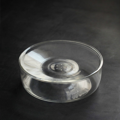 Giant Wheel Glass Water Storage Tea Tray 158x158x55mm