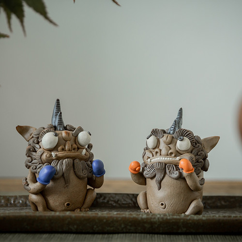 Quan Ji Pi Xiu Ceramic Tea Pet Table Decoration Ornament