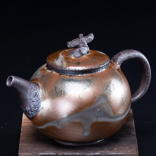 Zhi Ye Tai Ji Handmade Wood-Fired Ceremic Teapot