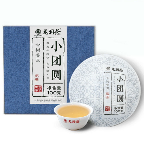 LONGRUN TEA Brand Small Reunion Pu-erh Tea Tuo 2019 100g Raw