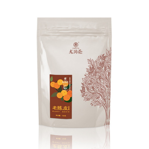 LONGRUN TEA Brand Five-year Chen Dried Chen Pi Pericarpium Citri Reticulatae Tangerine Citrus Peel Herb 100g