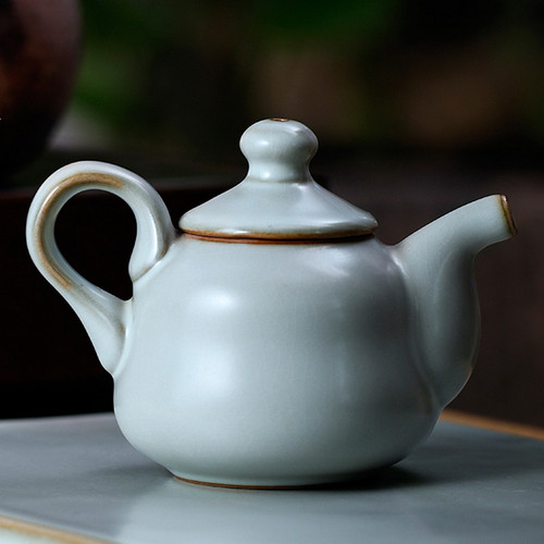 Qing Yun Hu Ceramic Chinese Kung Fu Tea Teapot 240ml