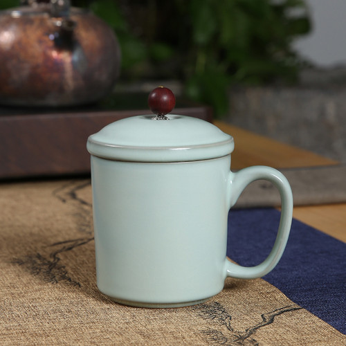 Chinese Style B005 Ceramic Loose Leaf Tea Mug with Infuser