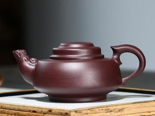 Handmade Yixing Zisha Clay Teapot Longtou 240ml