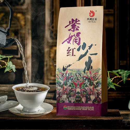 FENGPAI Brand Zi Juan Dian Hong Yunnan Black Tea 200g