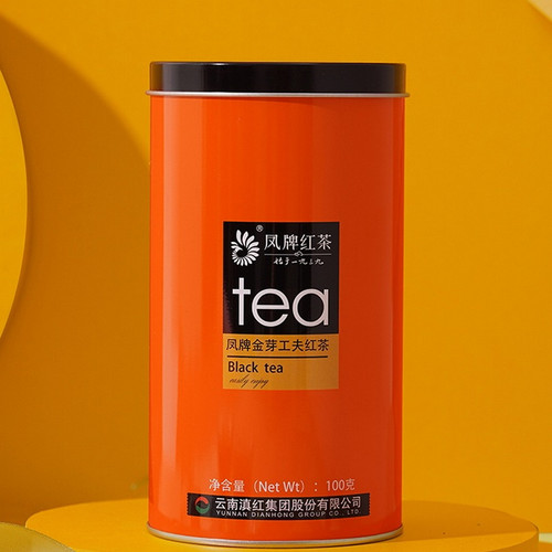 FENGPAI Brand Premium Grade Golden Bud Dian Hong Yunnan Black Tea 100g