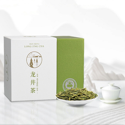 TianXiang Brand Ming Qian Premium Grade Long Jing Dragon Well Green Tea 50g