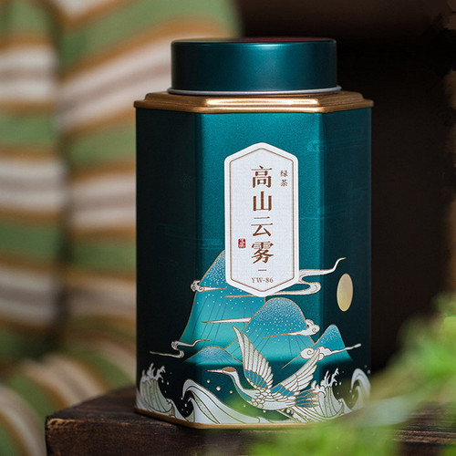 Wu Hu Brand High Mountain Cloud Mist Gao Shan Yun Wu Cha Chinese Green Tea 125g