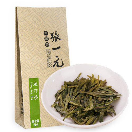 ZHANG YI YUAN Brand  2nd Grade Long Jing Dragon Well Green Tea 50g