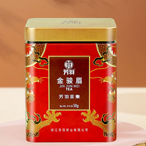 FANGYU Brand Jin Jun Mei Golden Eyebrow Wuyi Black Tea 50g