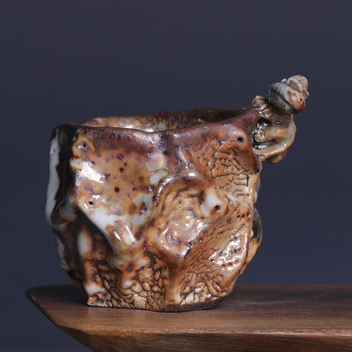 Chai Shao Zhi Ye 13-14 Handmade Wood-Fired Ceremic Teacup