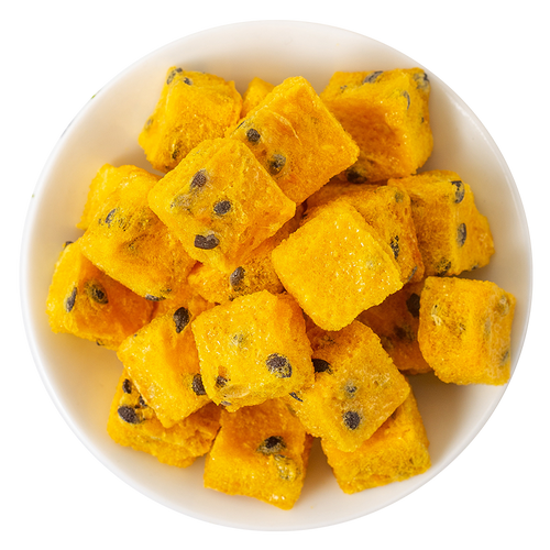 Organic Freeze Dried Passion Fruit Cubes Frozen Fruit