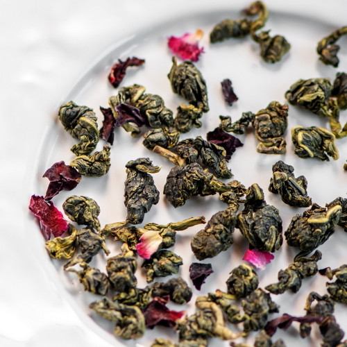 Organic Rose Oolong Taiwan High Mountain Oolong Tea