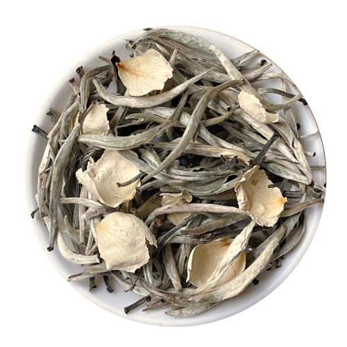 Organic White Rose Bai Hao Yin Zhen Silver Needle White Tea